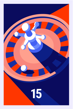 Haz 15 apuestas en el casino en vivo