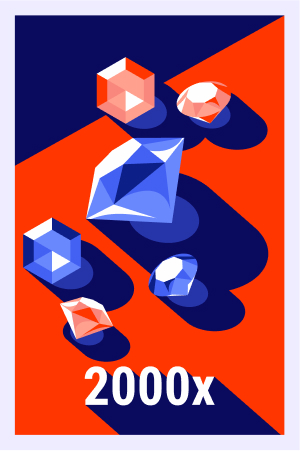 Gana 2000 veces en el casino